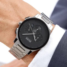 Montre HUGO BOSS Homme – brillance structurée