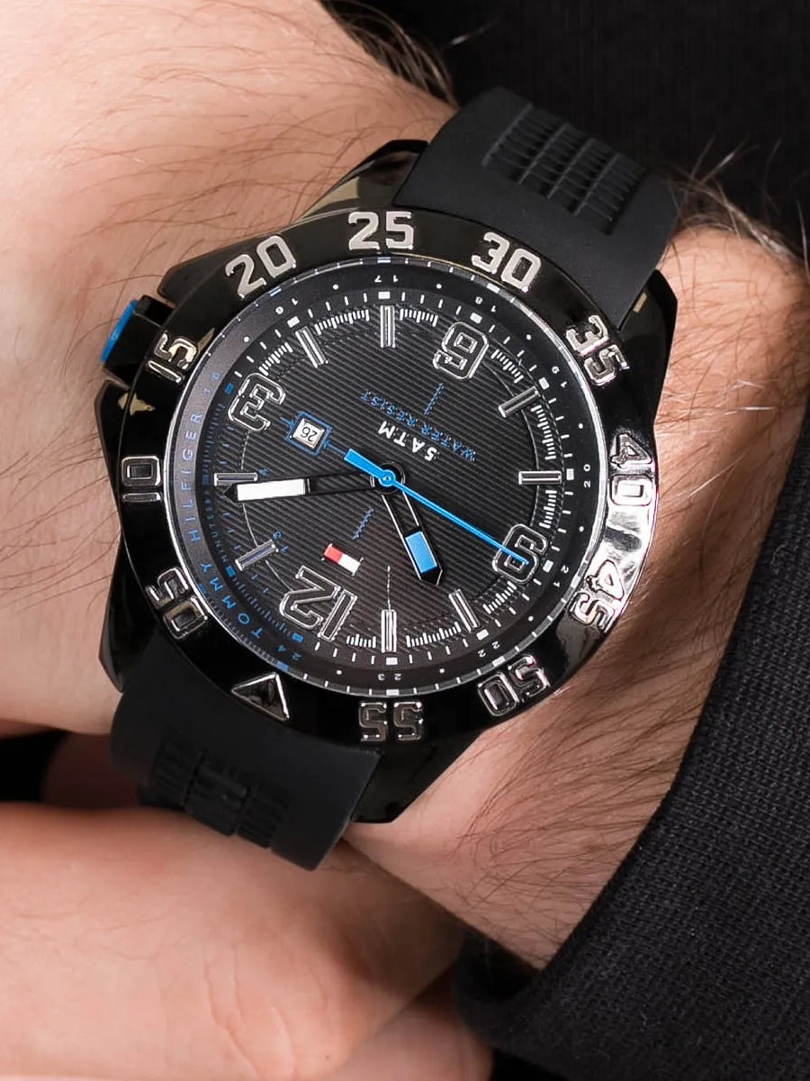 Montre TOMMY HILFIGER Homme – effet cristal