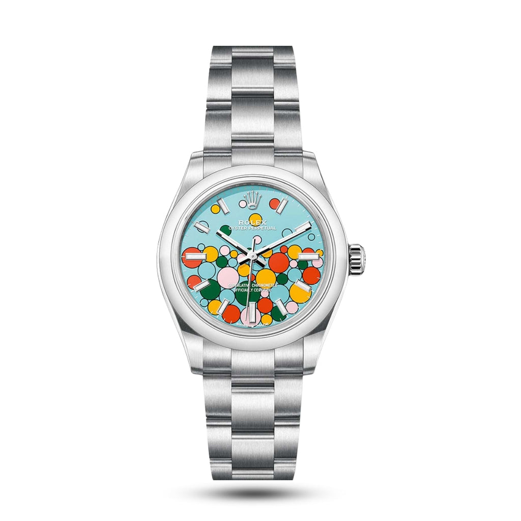 Rolex Datejust 41mm Tiffany Blue Celebration Dial Smooth Bezel 126300