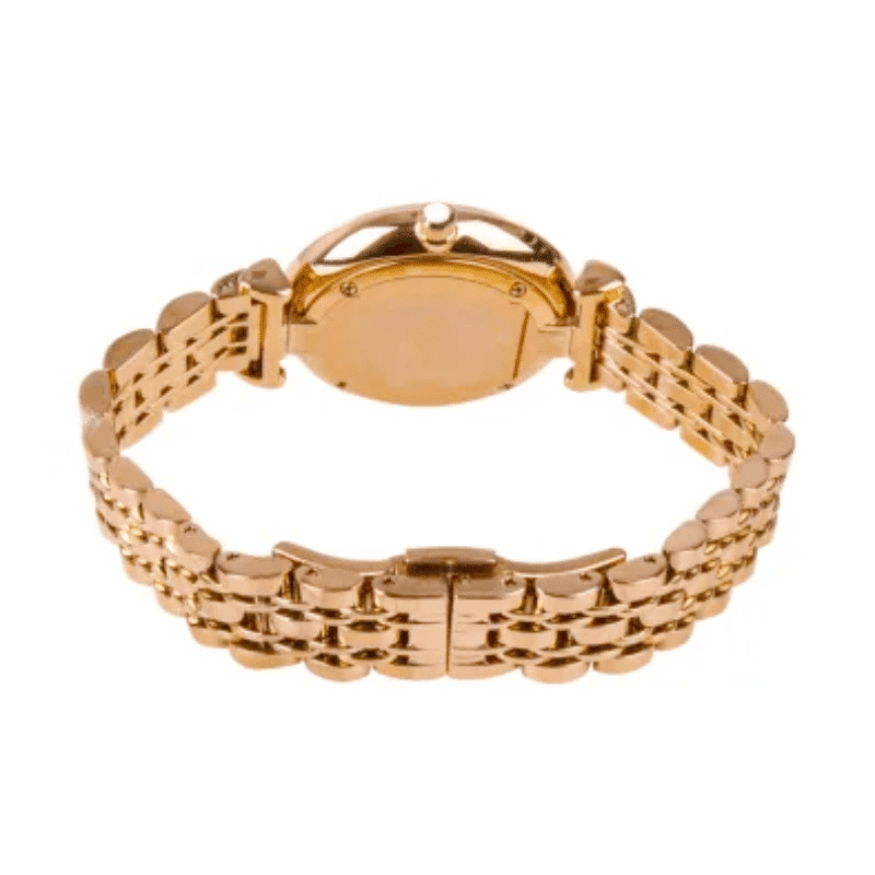 Emporio Armani – Montre Femme Dorée avec Cadran Pavé