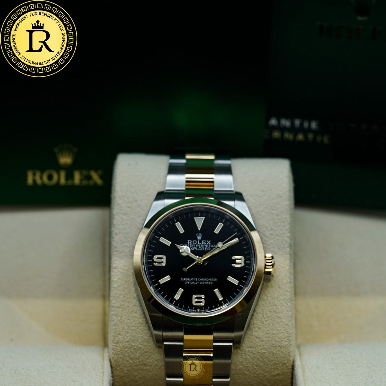 Explorer 1 40mm Fond Noir