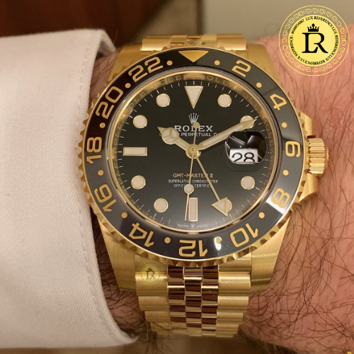 Rolex GMT-M Jubilée doré
