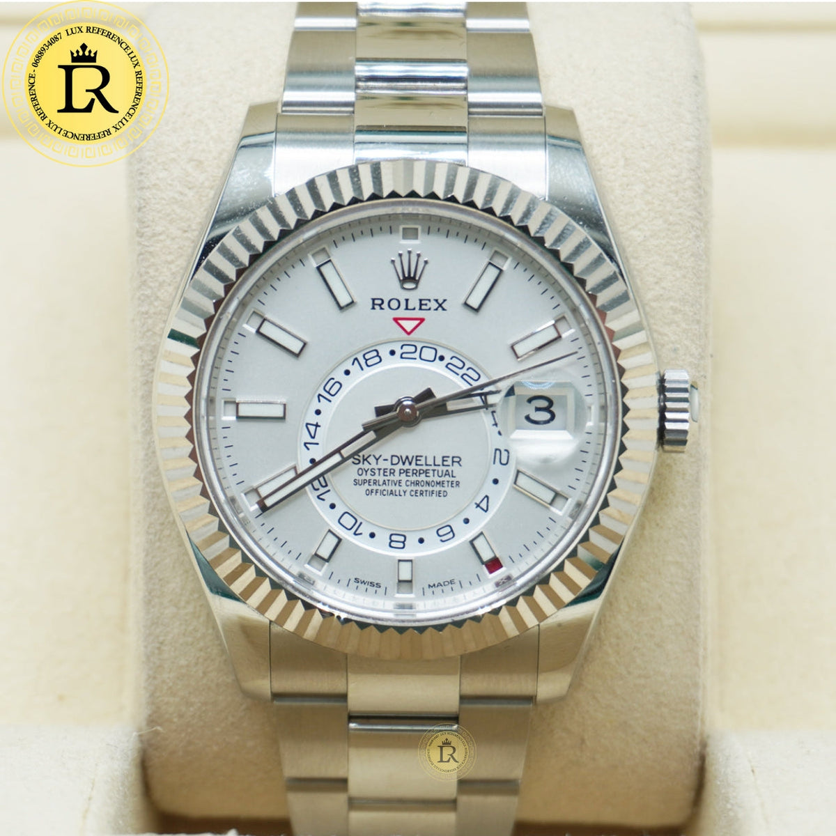 Sky Dweller 326934 Fond Blanc 40 mm