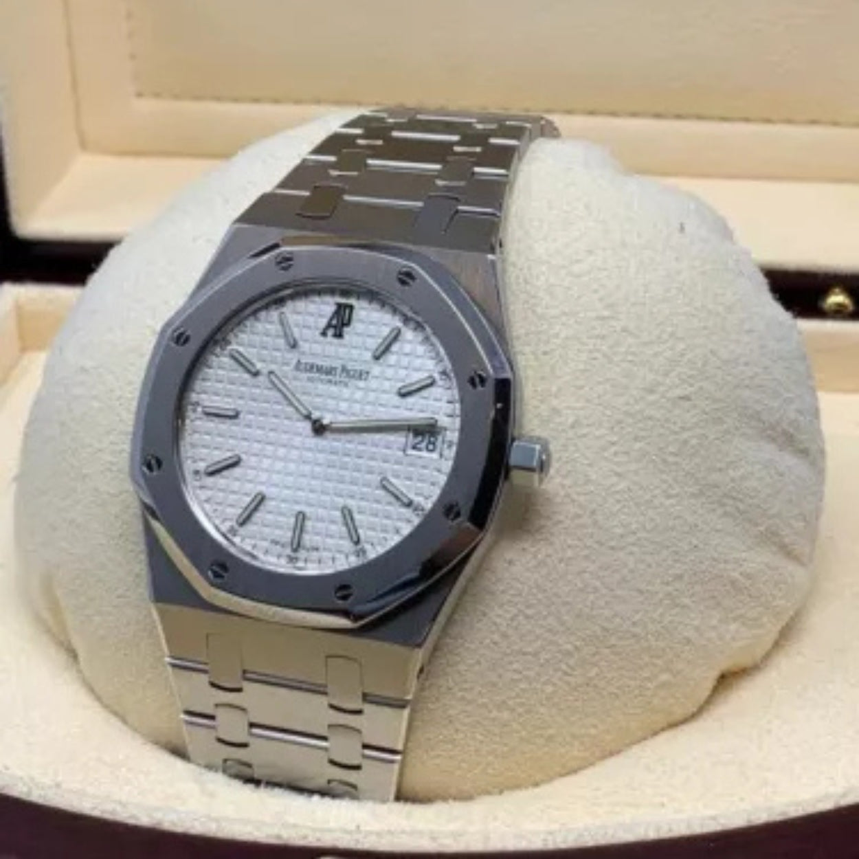 Audemars Royal Oak Fond Blanc 36mm femme