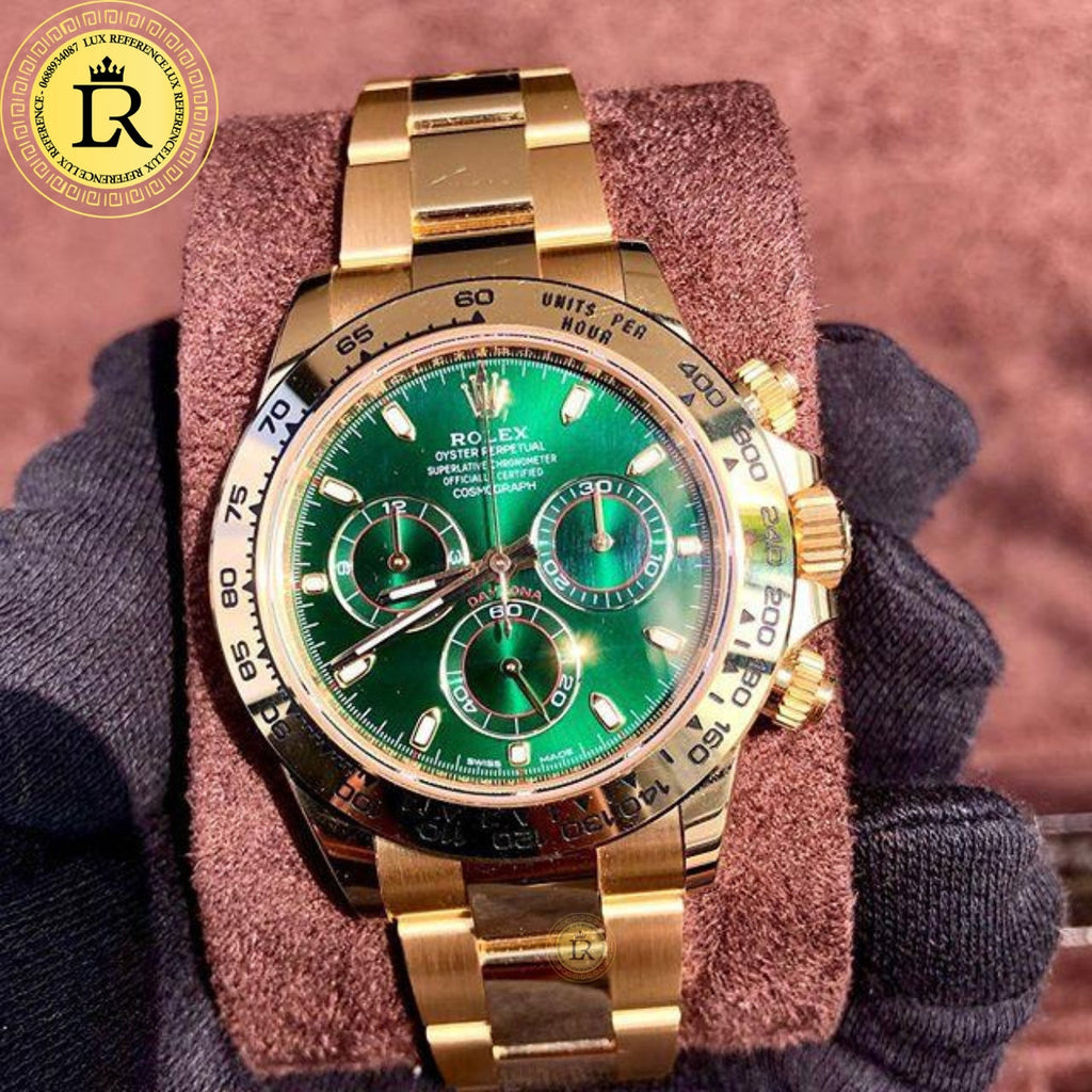 Montre Homme Daytona Cosmographe Fond Vert 116508-0013