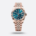 Rolex Sky-Dweller Rose Gold Jubilee Bracelet, Cadran Bleu