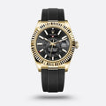 Rolex Sky-Dweller 326238 Or Jaune, Cadran Noir