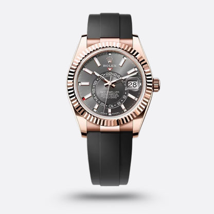Rolex Sky-Dweller, Cadran Gris