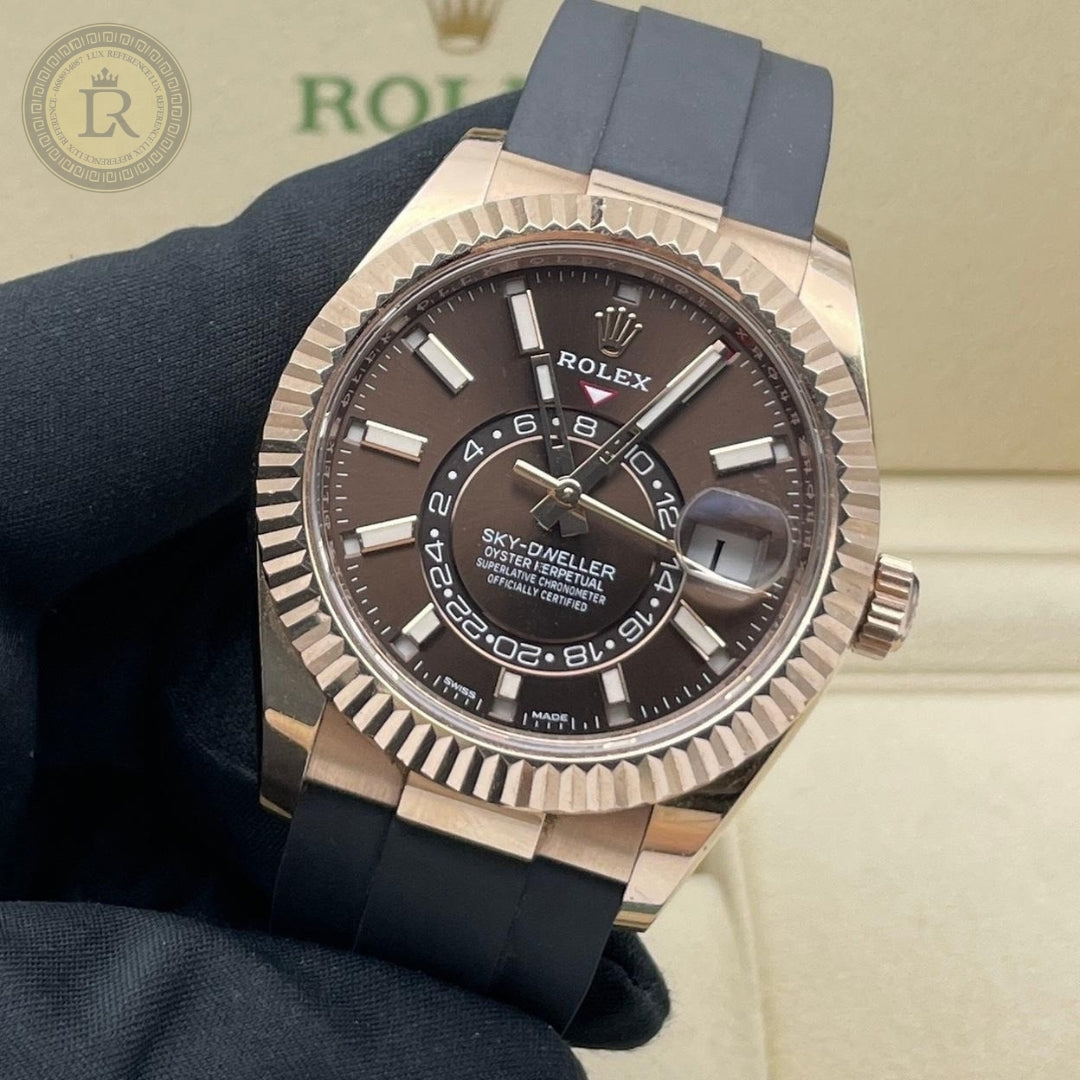Rolex Sky-Dweller, Cadran Marron