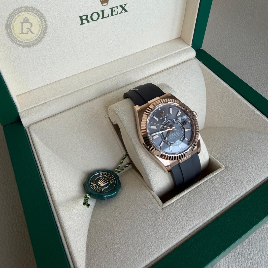 Rolex Sky-Dweller, Cadran Gris