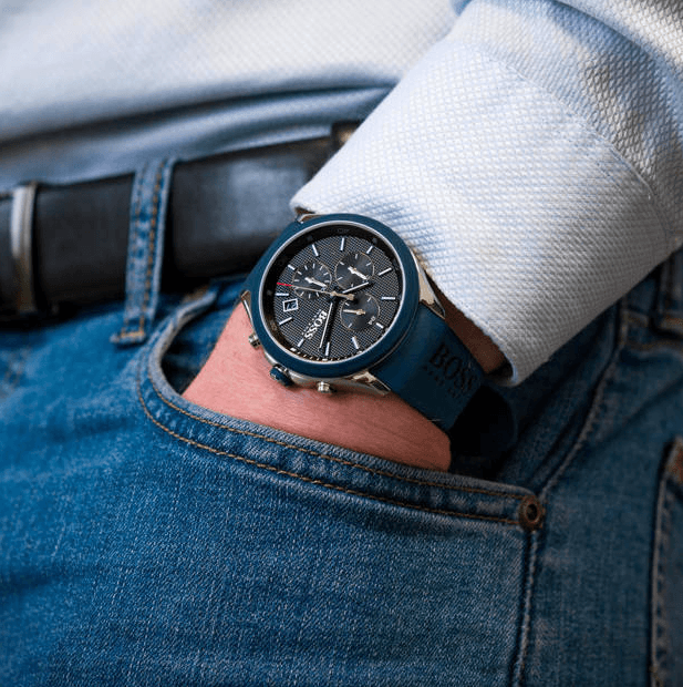 Montre HUGO BOSS Homme – finition dorée