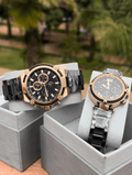 Pack 2 montres Gc Guess Collection noire 44mm et 35 mm