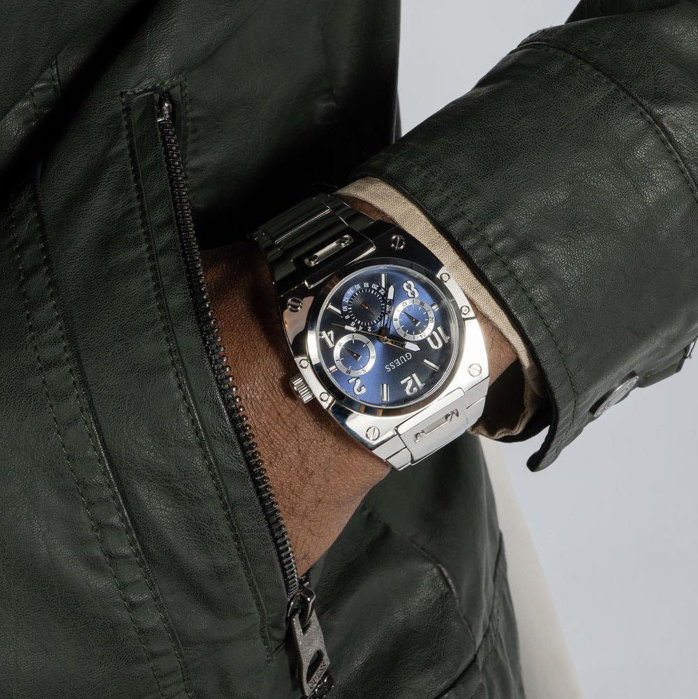 Montre GUESS Homme – poli subtil