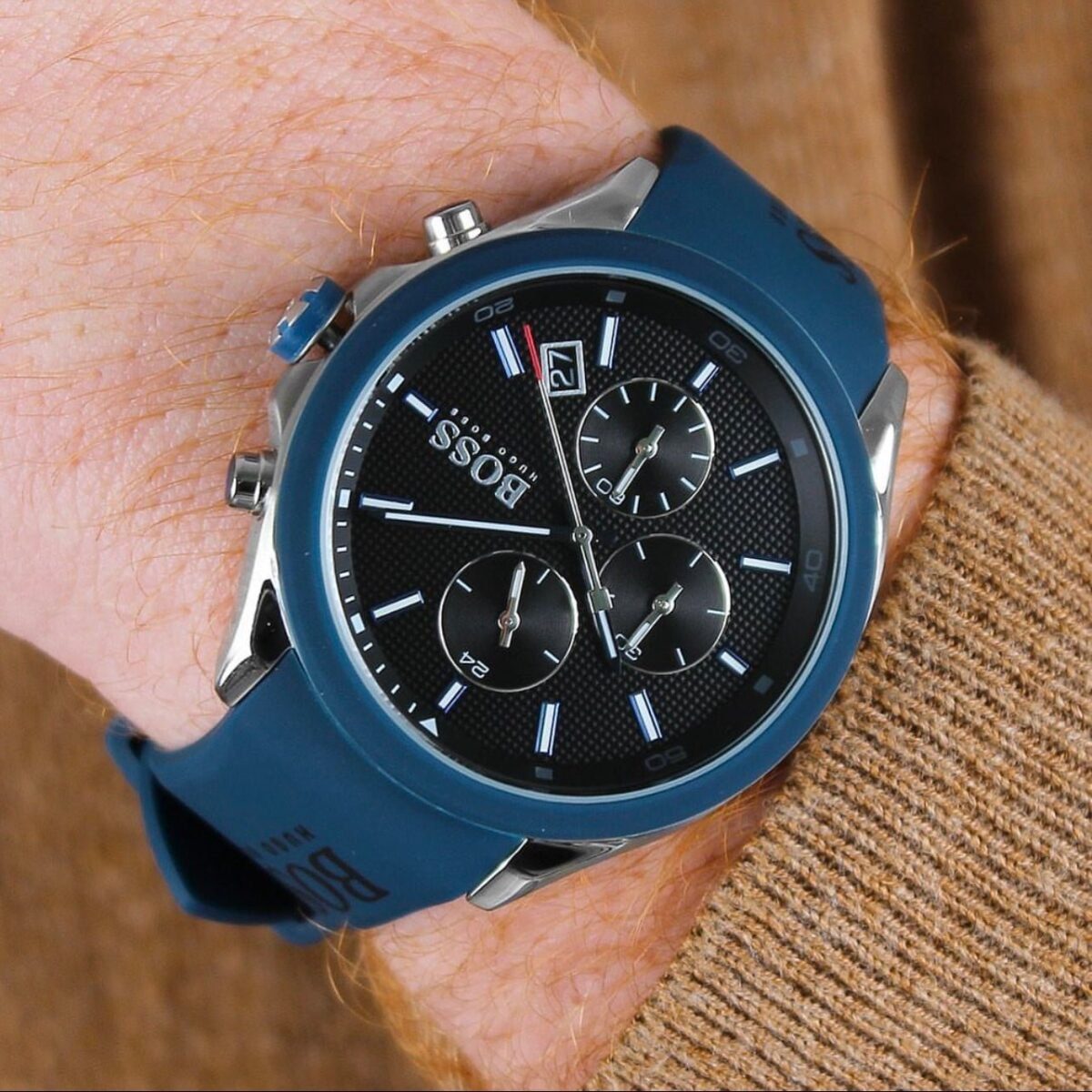 Montre HUGO BOSS Homme – finition dorée