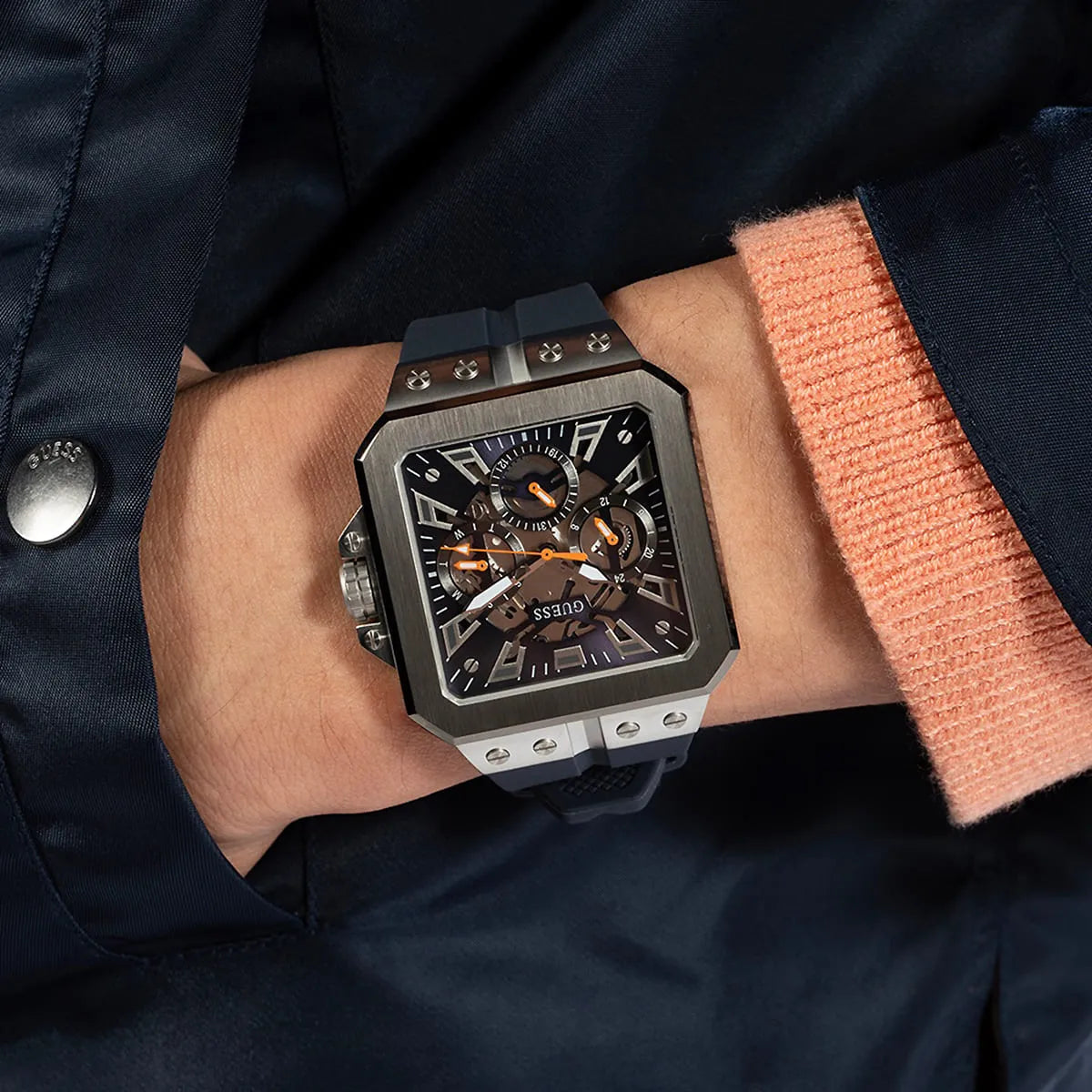 Montre GUESS Homme – signature masculin d’allure