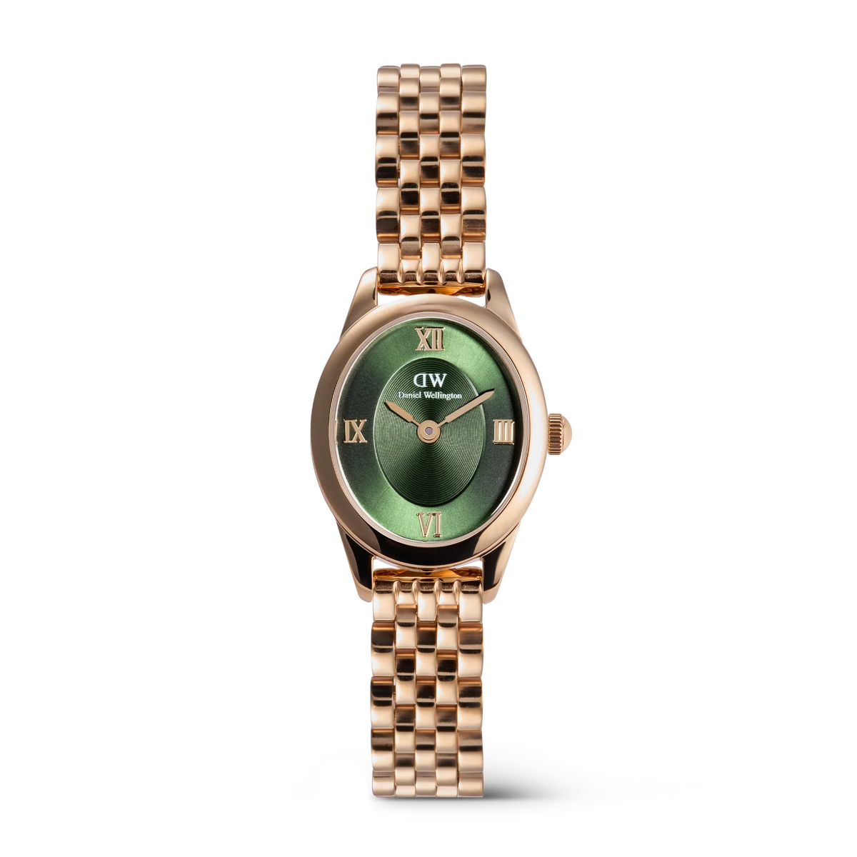 Daniel Wellington Ophelia Mini 22 watch DW00100806 FULL BRONZE / SAPHIR GREEN