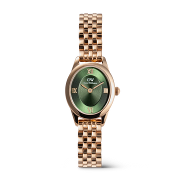 Daniel Wellington Ophelia Mini 22 watch DW00100806 FULL BRONZE / SAPHIR GREEN