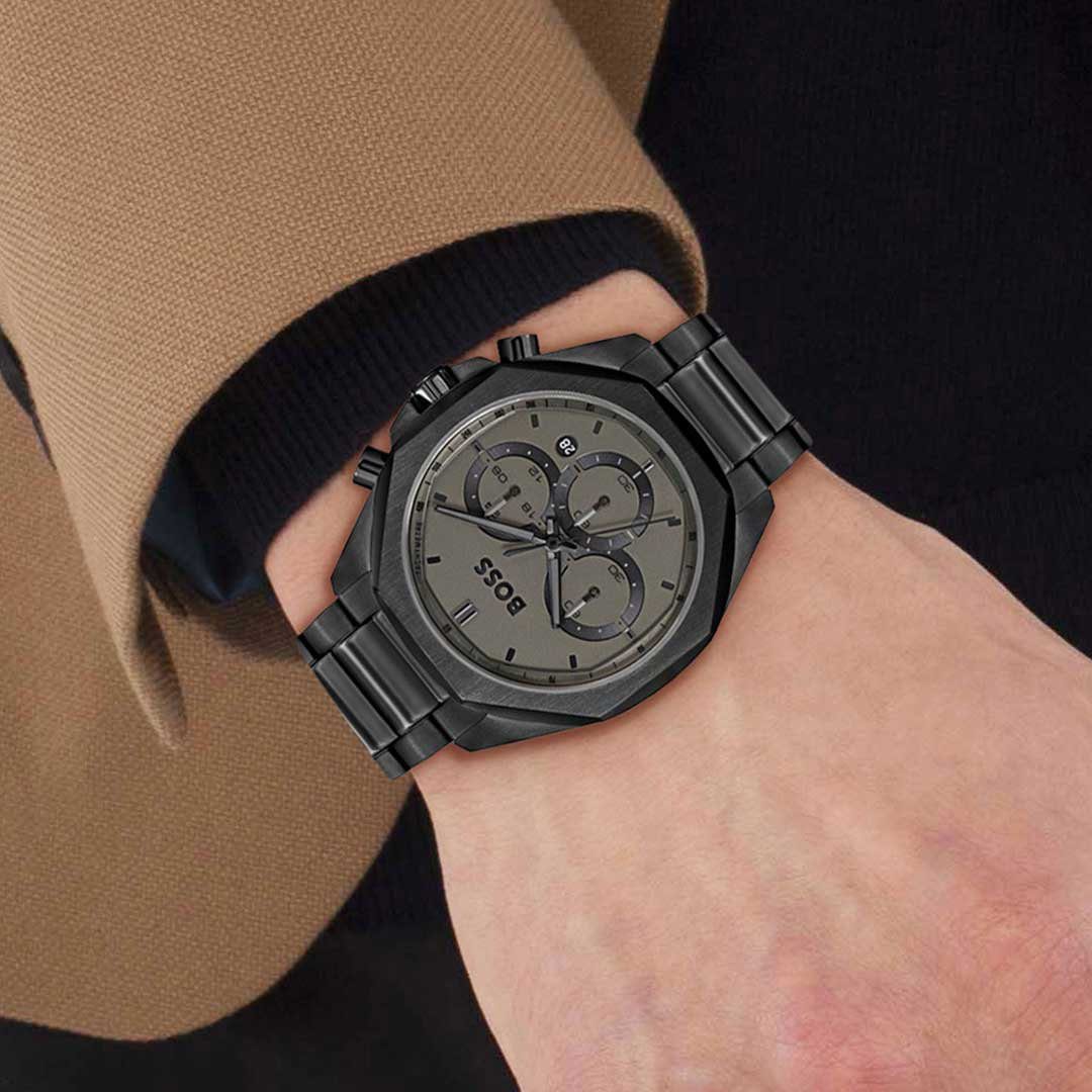Montre HUGO BOSS Homme – mécanisme robuste maroc