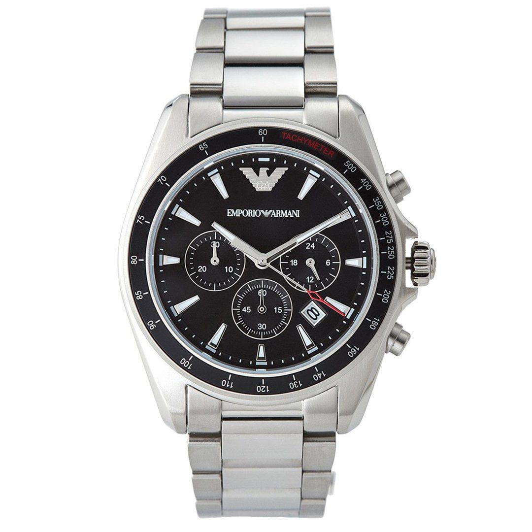 MONTRE Emporio Armani SIGMA BLACK CHRONOGRAPH AR6098