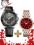 Pack Couple MONTRE Hugo Boss Homme + Michael Kors Femme