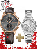 Pack Montre Homme Hugo Boss + Montre Femme GUESS