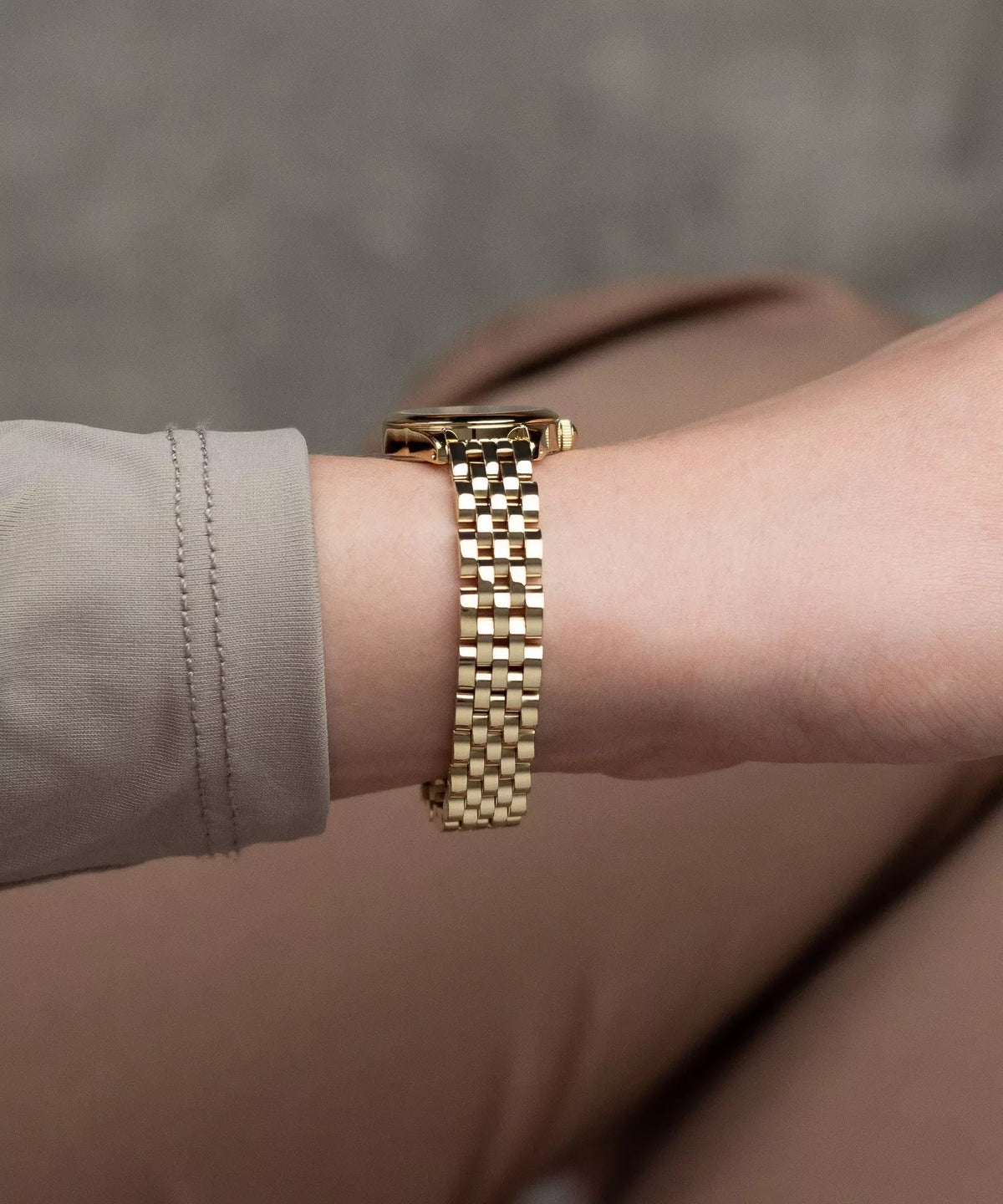 Daniel Wellington Ophelia Mini 22 watch DW00100804 FULL GOLD / SAPHIR GREEN