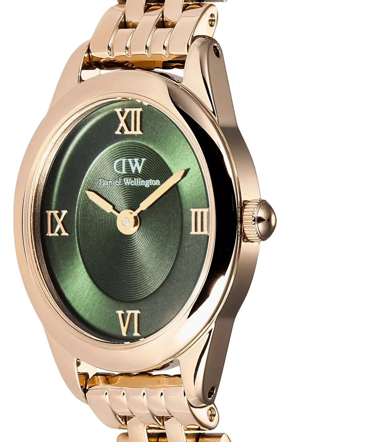 Daniel Wellington Ophelia Mini 22 watch DW00100806 FULL BRONZE / SAPHIR GREEN