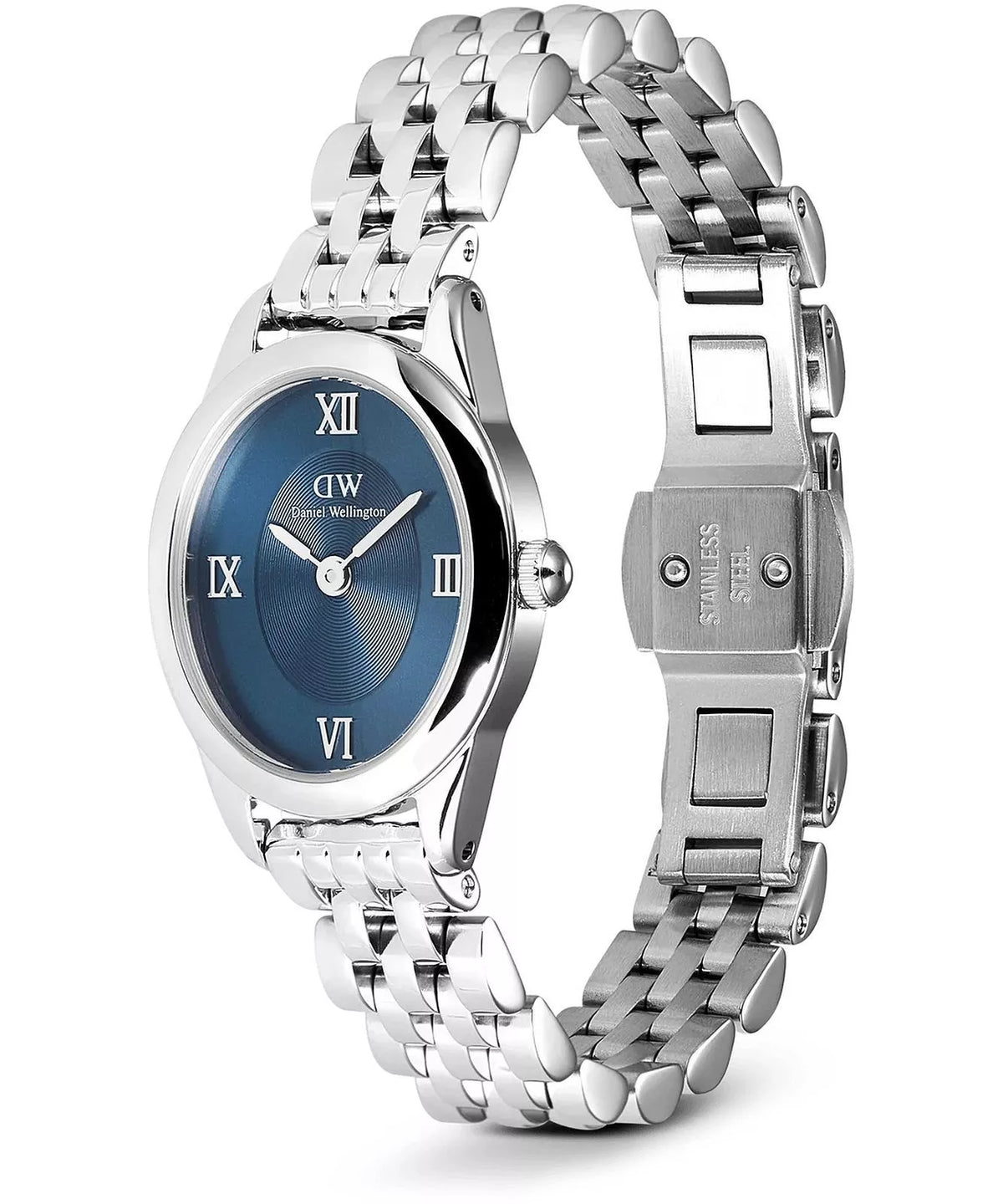 Daniel Wellington Ophelia Mini 22 watch DW00100807 FULL WHITE / SAPHIR BLUE