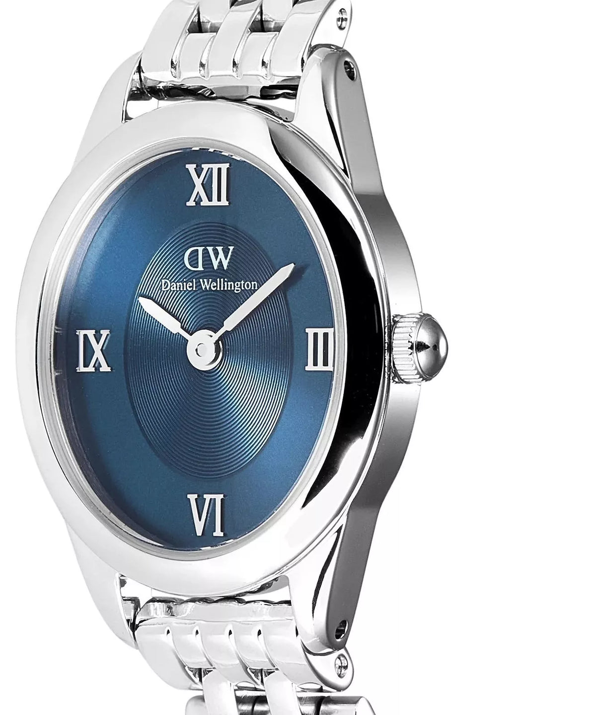 Daniel Wellington Ophelia Mini 22 watch DW00100807 FULL WHITE / SAPHIR BLUE