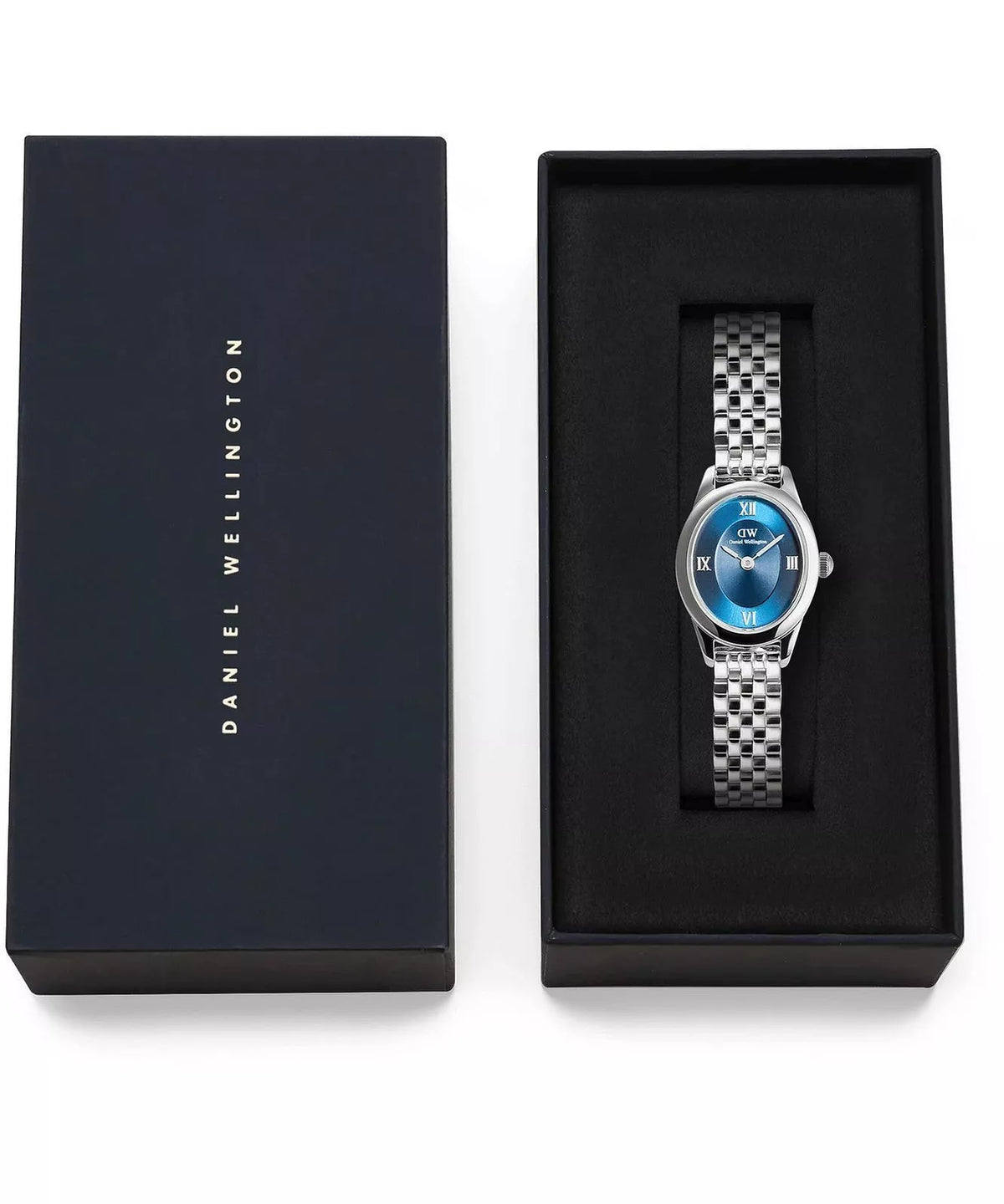 Daniel Wellington Ophelia Mini 22 watch DW00100807 FULL WHITE / SAPHIR BLUE
